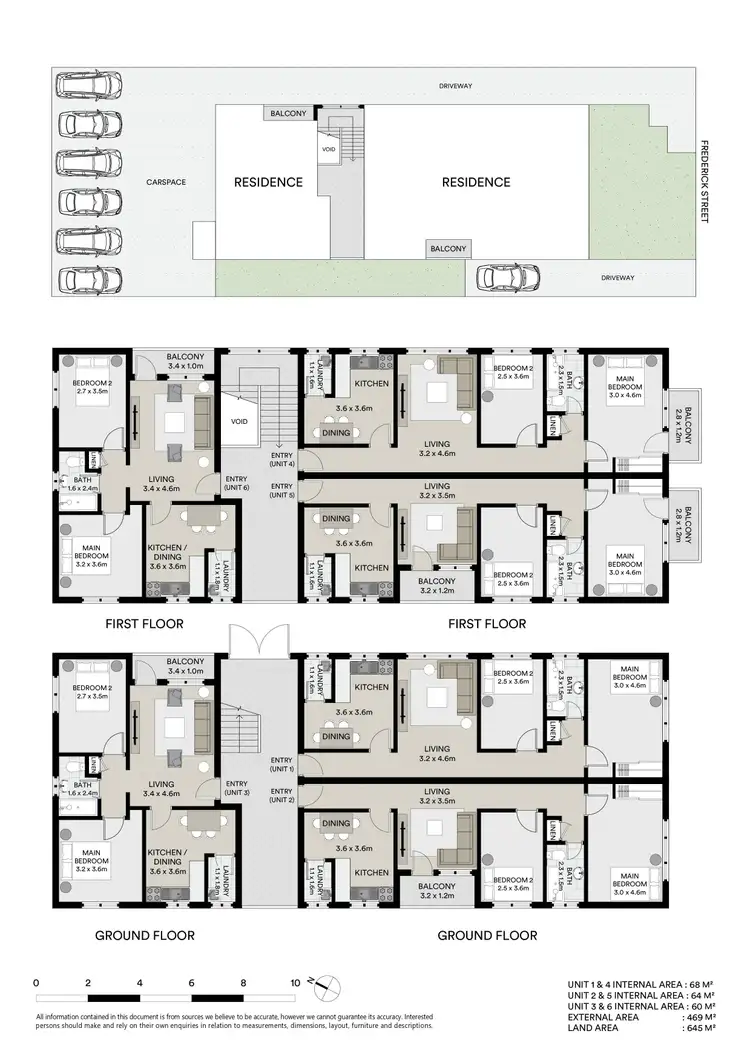 Floorplan of Homely block of units listing, 61 Frederick Street, Campsie NSW 2194