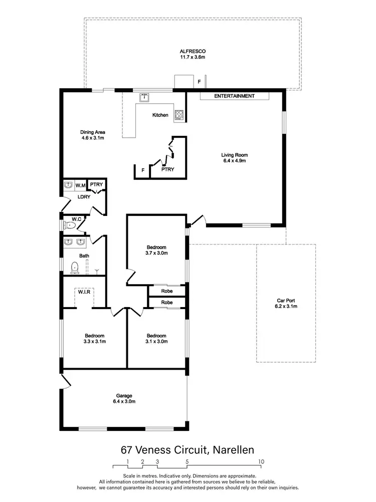 Floorplan of Homely house listing, 67 Veness Circuit, Narellan Vale NSW 2567