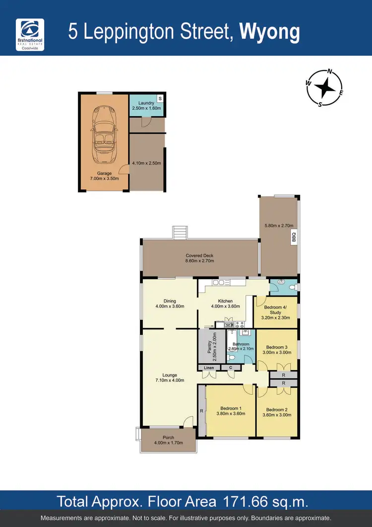 Floorplan of Homely house listing, 5 Leppington Street, Wyong NSW 2259