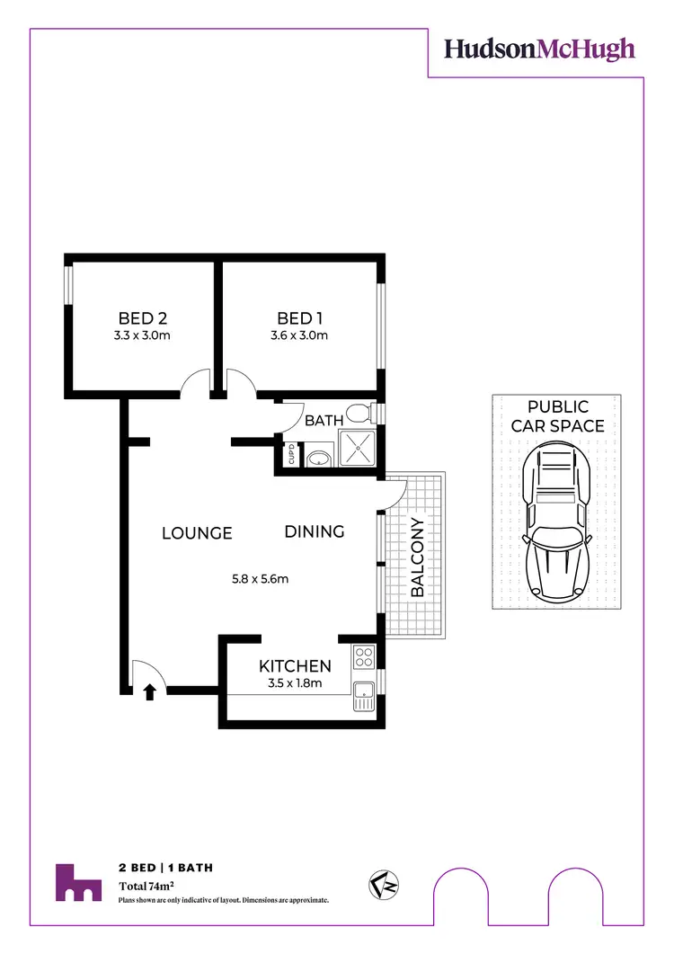 Floorplan of Homely unit listing, 4/31 Elizabeth Street, Ashfield NSW 2131