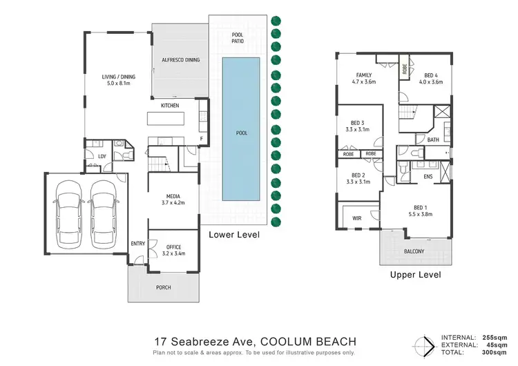 Floorplan of Homely house listing, 17 Seabreeze Avenue, Coolum Beach QLD 4573