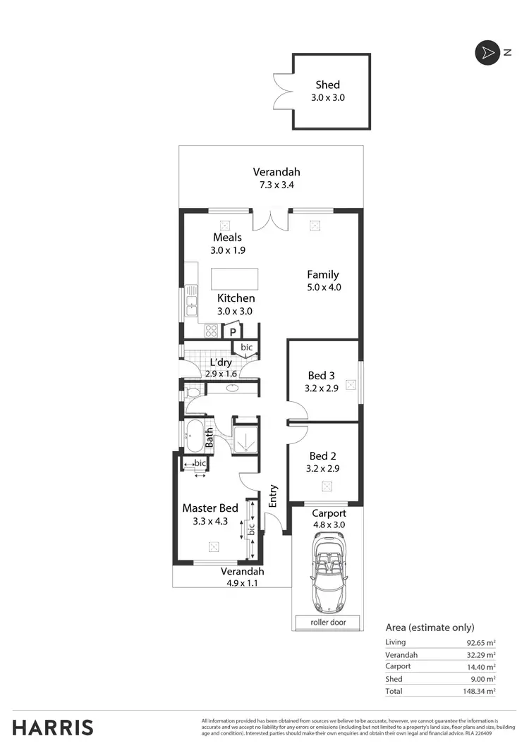 Floorplan of Homely house listing, 36 General Drive, Paralowie SA 5108