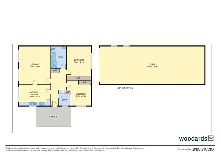 Floorplan of Homely house listing, 10 Thom Street, New Gisborne VIC 3438