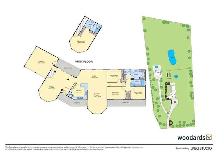 Floorplan of Homely house listing, 82 Heard Crescent, Gisborne VIC 3437