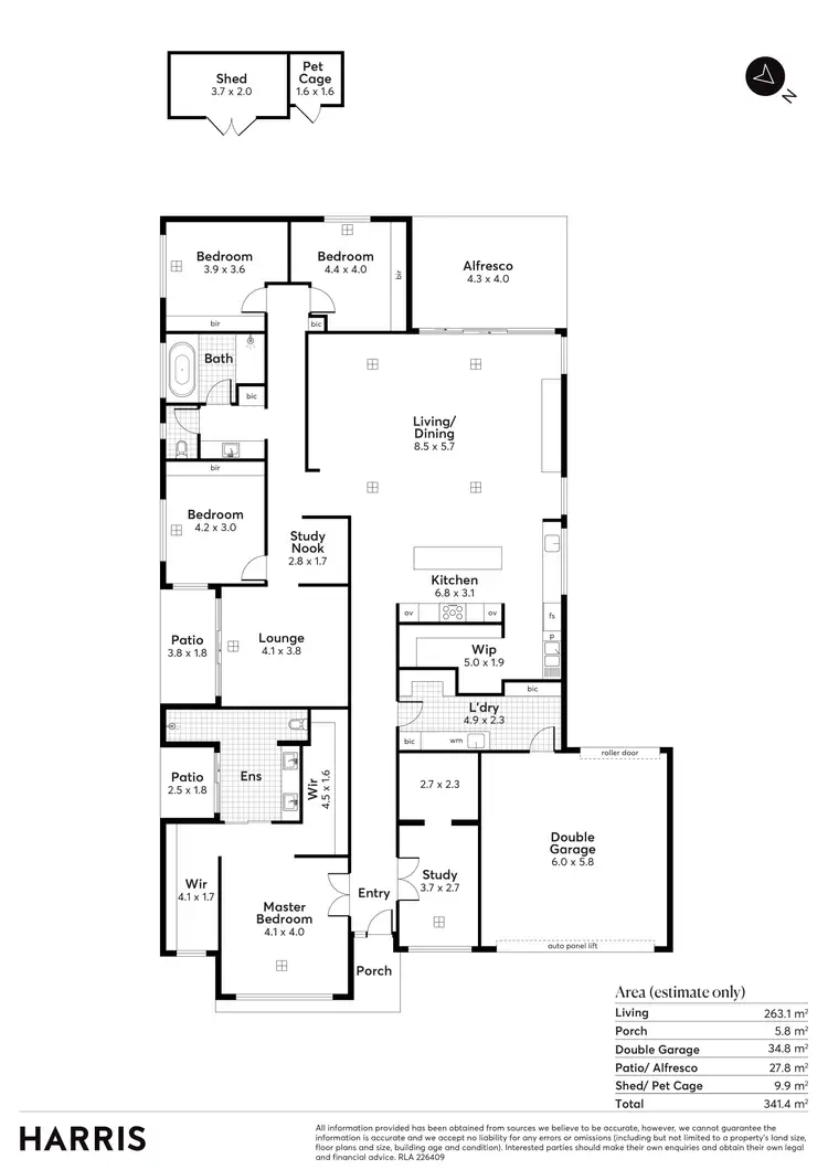 Floorplan of Homely house listing, 3 Sandilands Street, Lockleys SA 5032