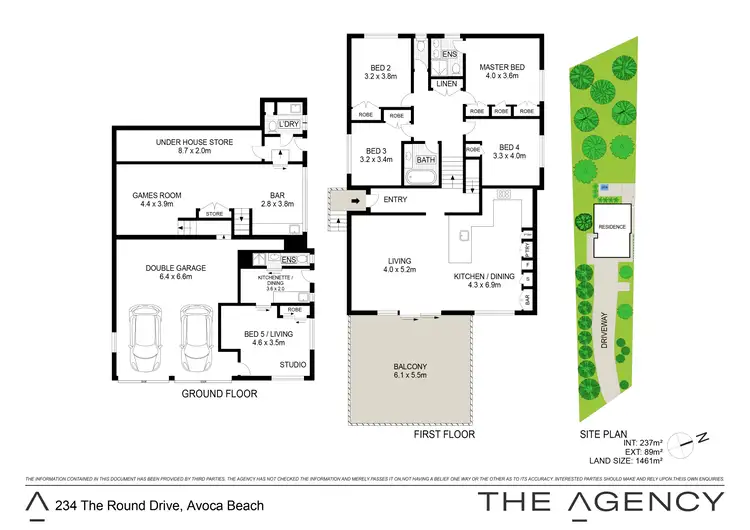 Floorplan of Homely house listing, 234 The Round Drive, Avoca Beach NSW 2251