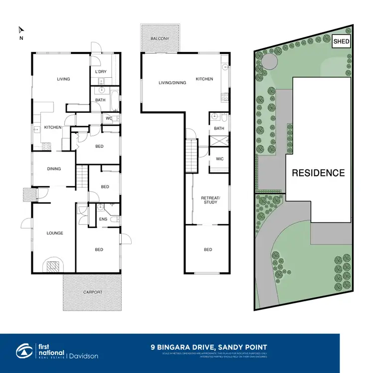 Floorplan of Homely house listing, 9 Bingara Drive, Sandy Point NSW 2172