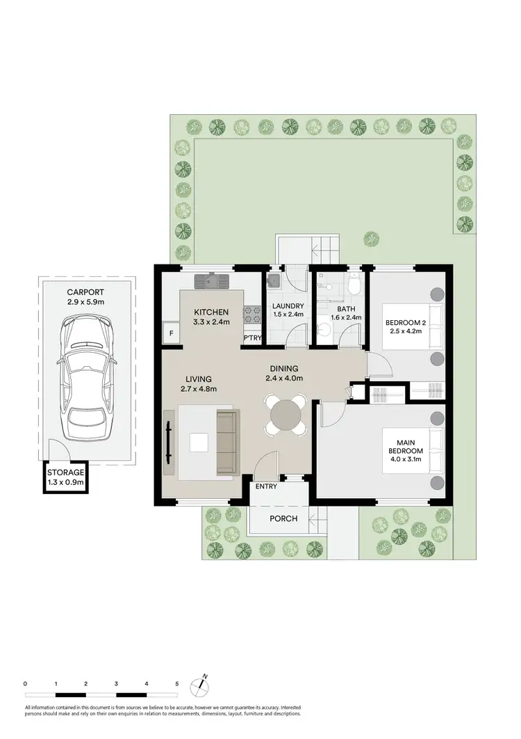 Floorplan of Homely villa listing, 3/7 Pecan Close, Wyoming NSW 2250