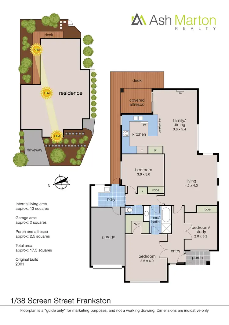 Floorplan of Homely unit listing, 1/38 Screen Street, Frankston VIC 3199