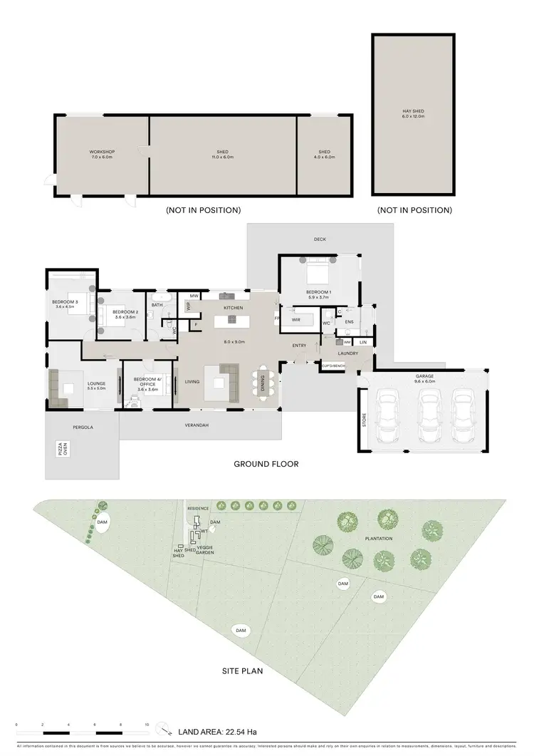 Floorplan of Homely rural property listing, 300 Cape Otway Road, Moriac VIC 3240