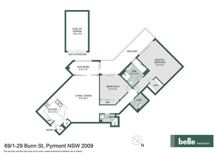 Floorplan of Homely apartment listing, 69/1-29 Bunn Street, Pyrmont NSW 2009