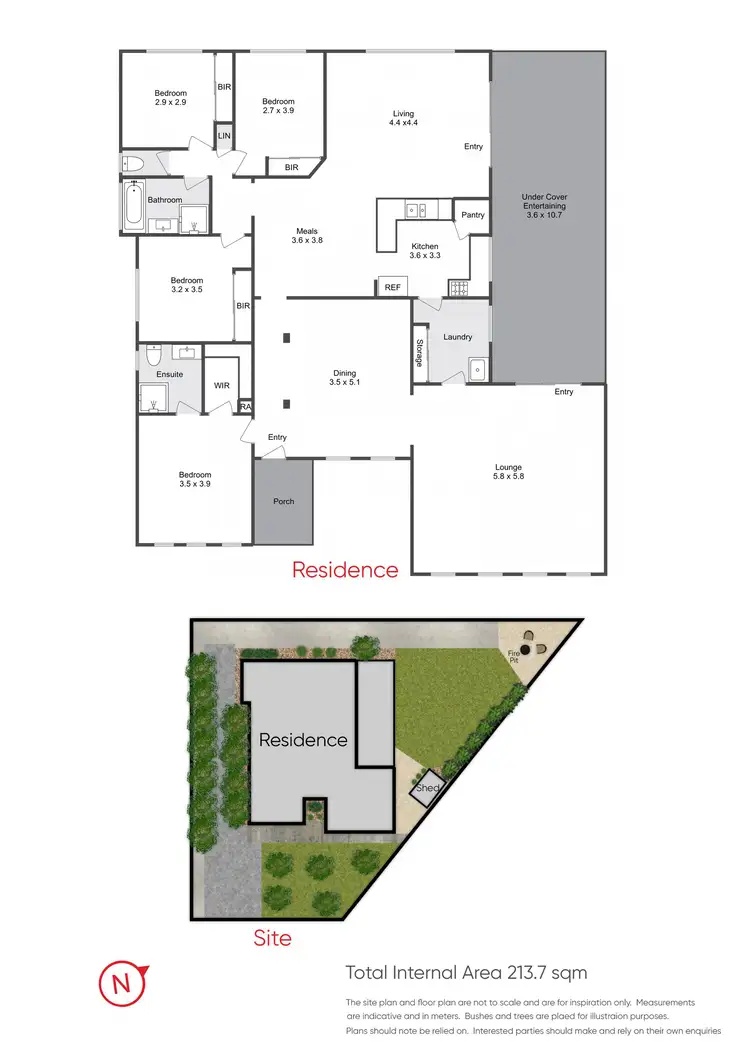 Floorplan of Homely house listing, 34 Mondana Way, Mount Martha VIC 3934