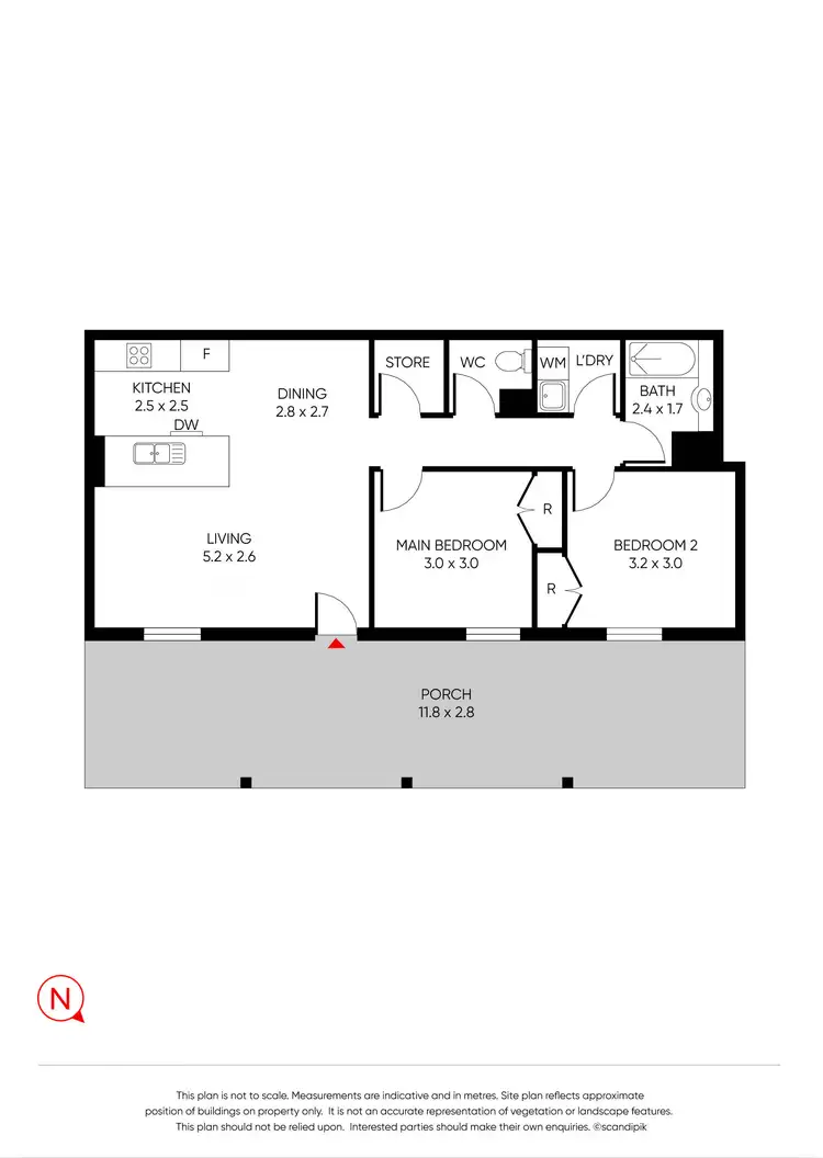 Floorplan of Homely apartment listing, 20 Wiltshire Drive, Kew VIC 3101