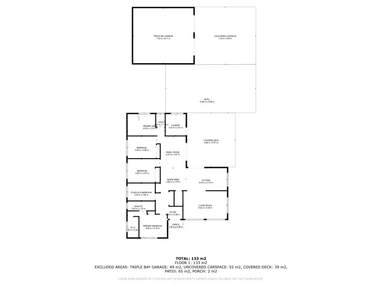 Floorplan of Homely house listing, 19 Eric Street, Torquay QLD 4655