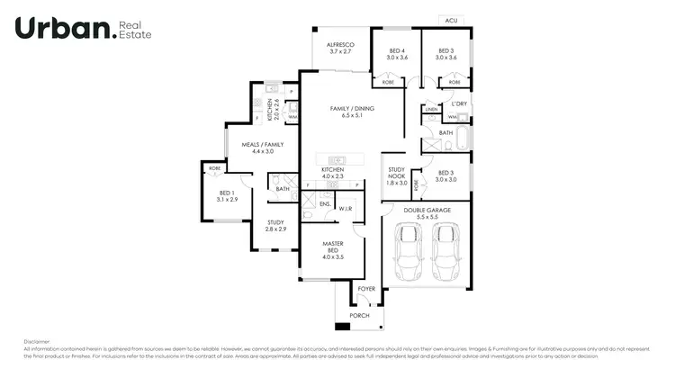 Floorplan of Homely house listing, 51 Tuckeroo Street, Gables NSW 2765