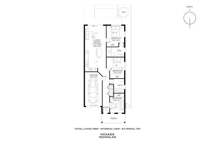 Floorplan of Homely house listing, 6/8 Walter Avenue, Mitchell Park SA 5043
