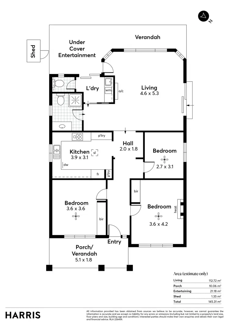 Floorplan of Homely house listing, 27 Arthur Street, Plympton Park SA 5038
