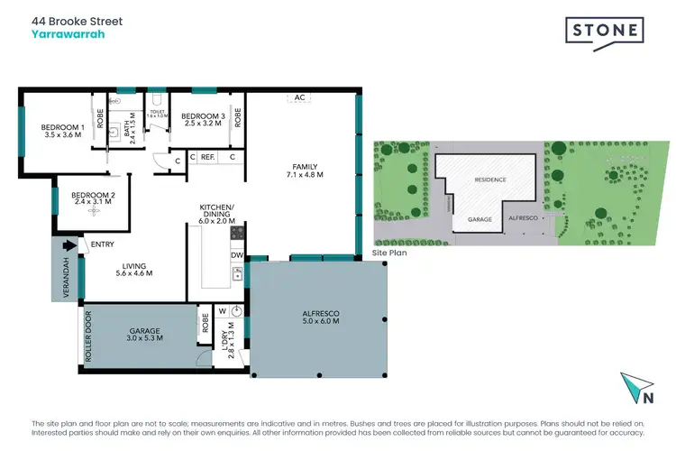 Floorplan of Homely house listing, 44 Brooke Street, Yarrawarrah NSW 2233