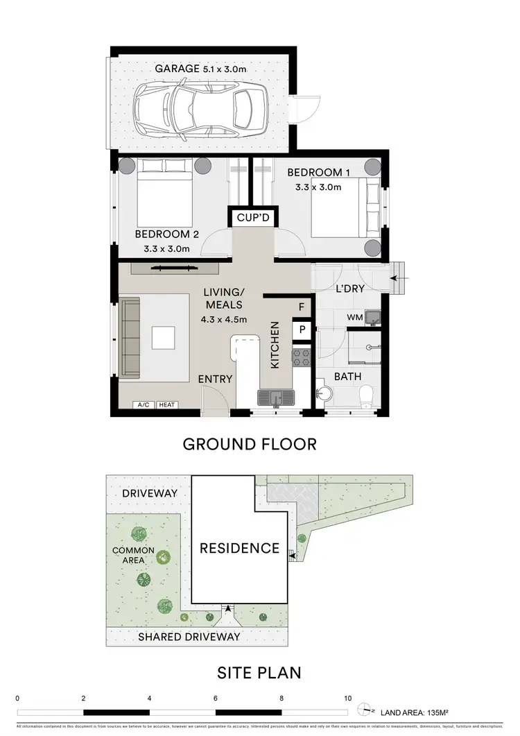 Floorplan of Homely unit listing, 1/17 St Albans Street, St Albans Park VIC 3219