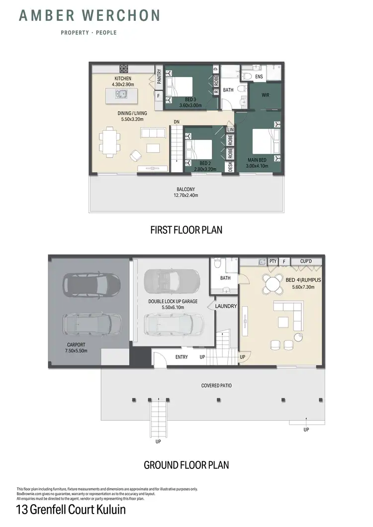 Floorplan of Homely house listing, 13 Grenfell Court, Kuluin QLD 4558