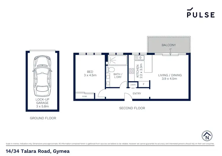 Floorplan of Homely apartment listing, 14/34 Talara Road, Gymea NSW 2227