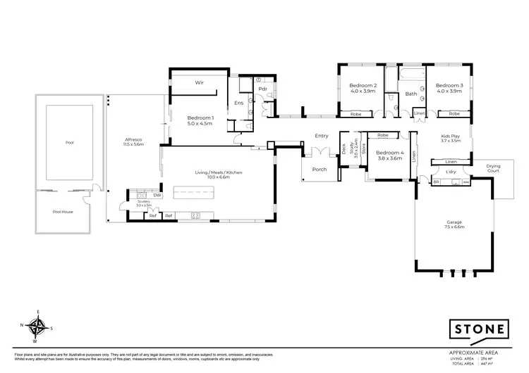 Floorplan of Homely house listing, 6 Shrewsbury Avenue, Maudsland QLD 4210