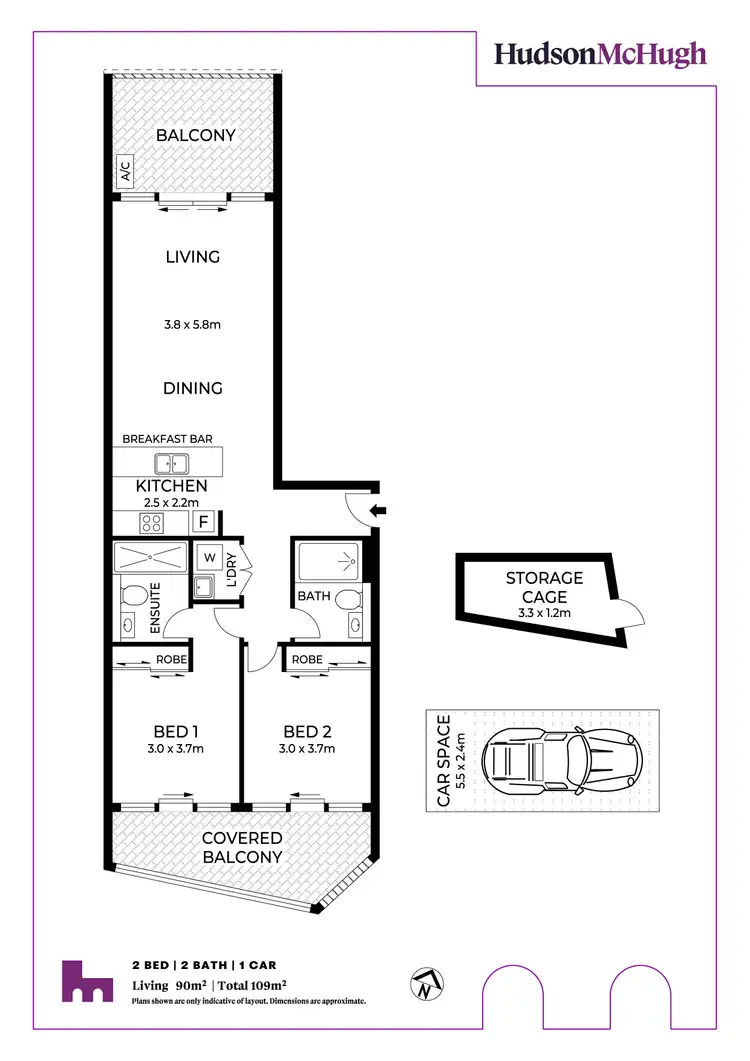 Floorplan of Homely unit listing, 6/371-377 Liverpool Road, Ashfield NSW 2131