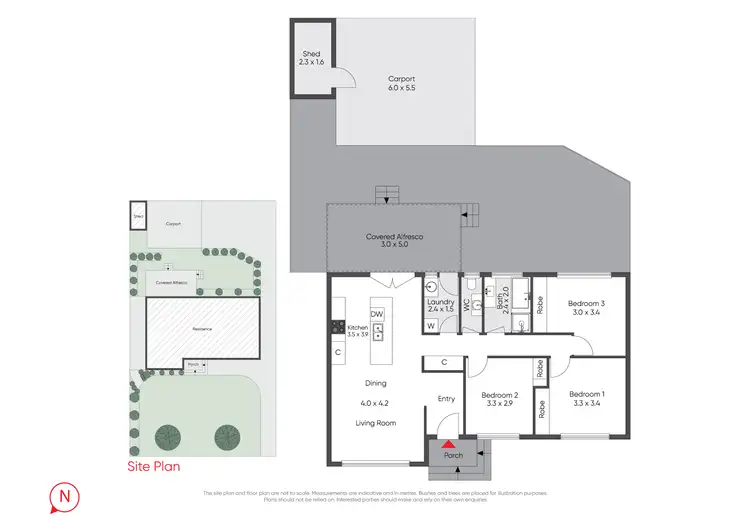Floorplan of Homely house listing, 54 Lee-Ann Crescent, Croydon VIC 3136