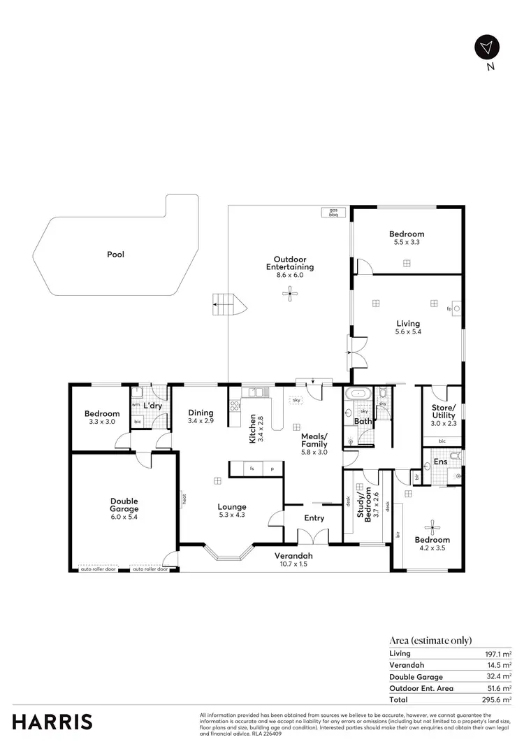Floorplan of Homely house listing, 35 Vincent Boulevard, Flagstaff Hill SA 5159