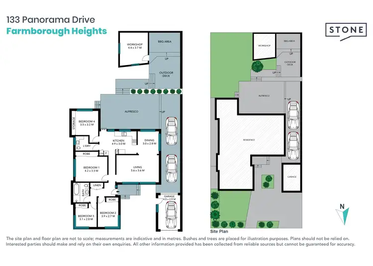 Floorplan of Homely house listing, 133 Panorama Drive, Farmborough Heights NSW 2526