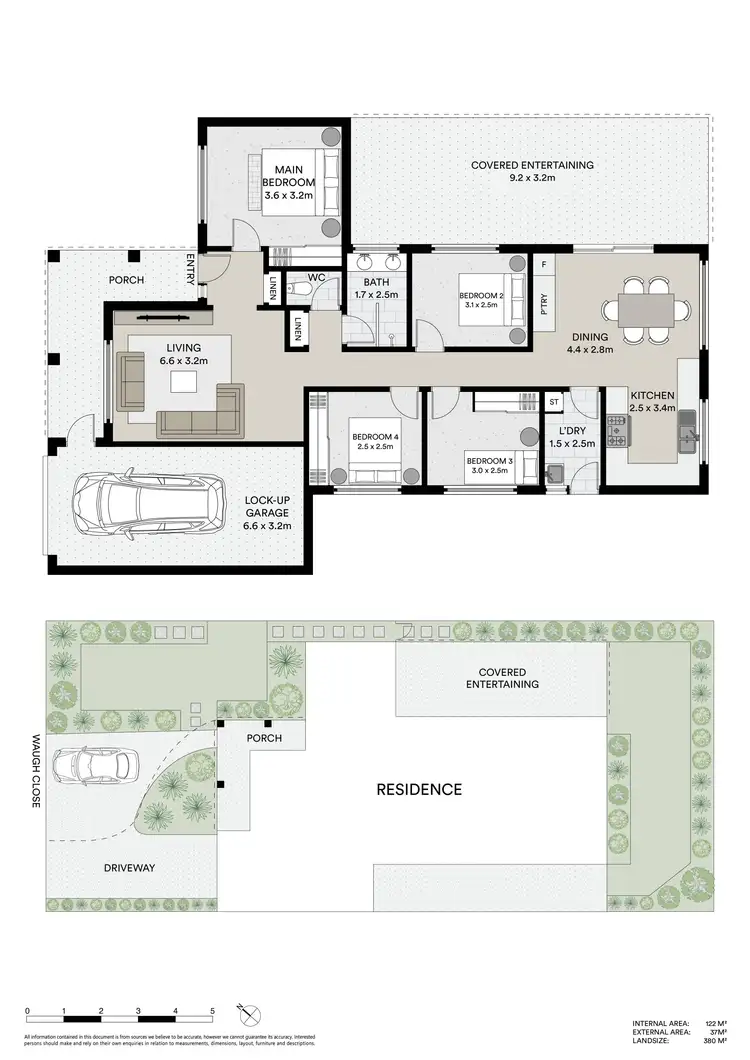 Floorplan of Homely house listing, 23 Waugh Close, Blue Haven NSW 2262