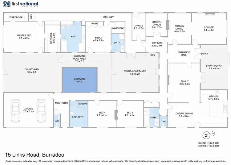 Floorplan of Homely house listing, 15 Links Road, Burradoo NSW 2576