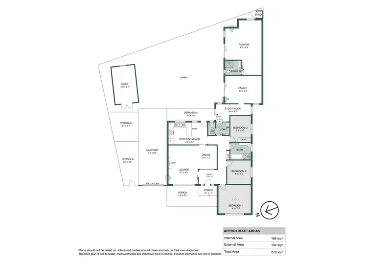 Floorplan of Homely house listing, 4 Brentwood Road, Flinders Park SA 5025