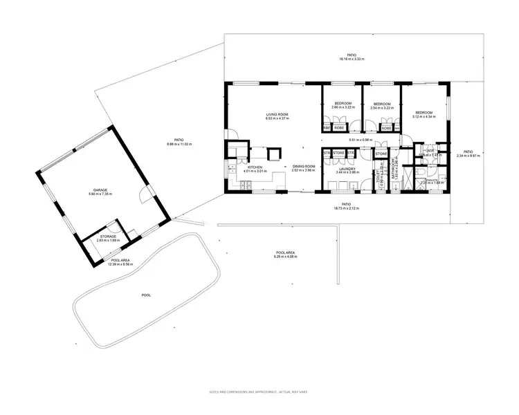 Floorplan of Homely house listing, 68 Monaro Close, Kuranda QLD 4881