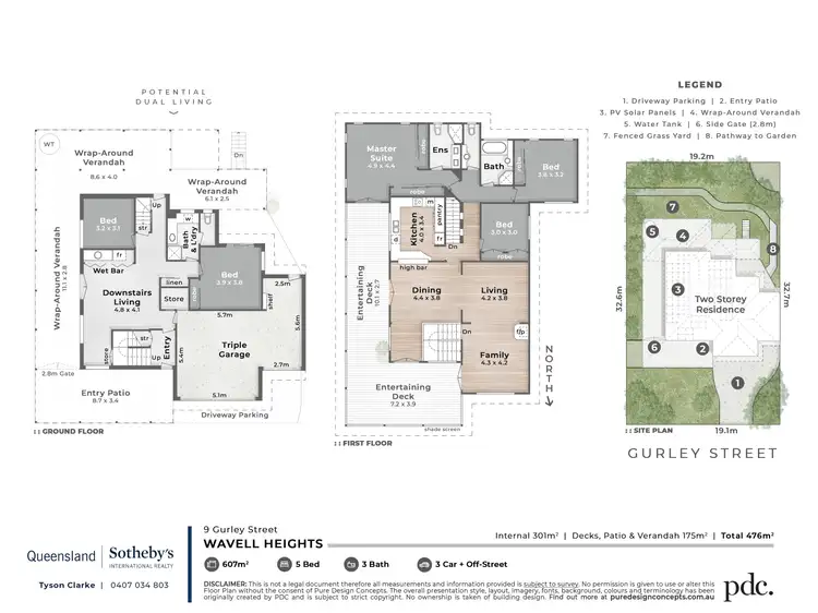 Floorplan of Homely house listing, 9 Gurley Street, Wavell Heights QLD 4012