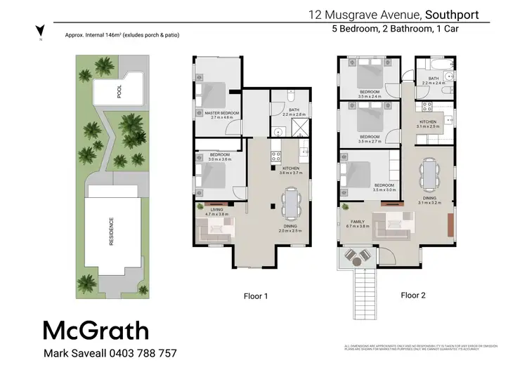 Floorplan of Homely house listing, 12 Musgrave Avenue, Southport QLD 4215