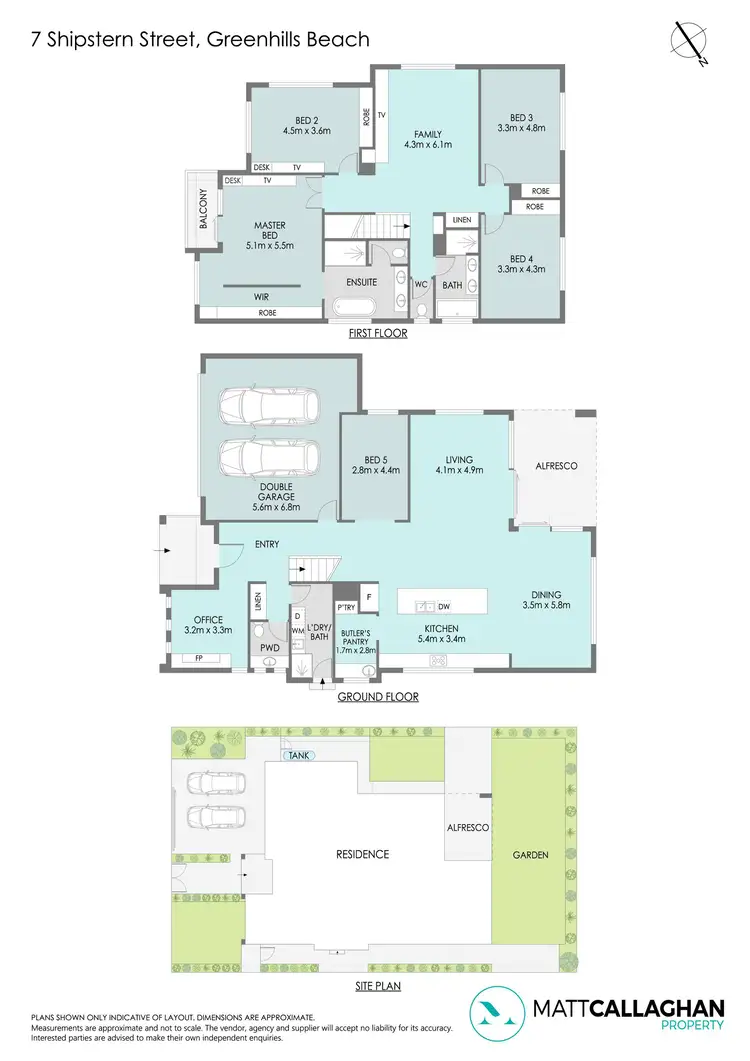 Floorplan of Homely house listing, 7 Shipstern Street, Greenhills Beach NSW 2230