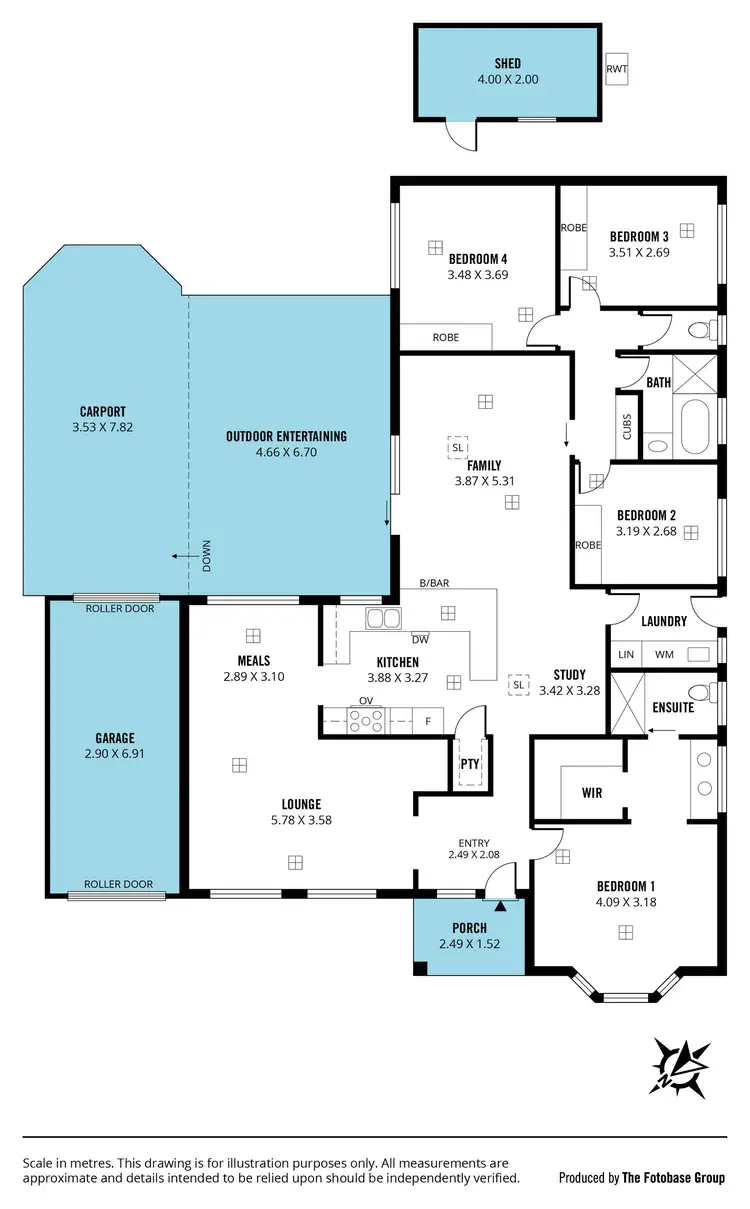 Floorplan of Homely house listing, 18 Alfonso Drive, Hallett Cove SA 5158