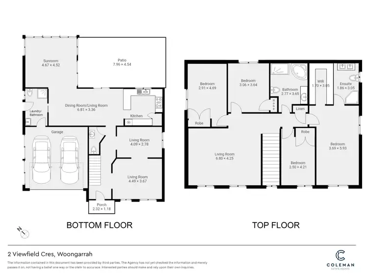Floorplan of Homely house listing, 2 Viewfield Crescent, Woongarrah NSW 2259