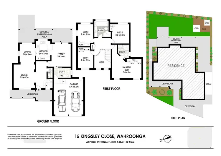Floorplan of Homely house listing, 15 Kingsley Close, Wahroonga NSW 2076
