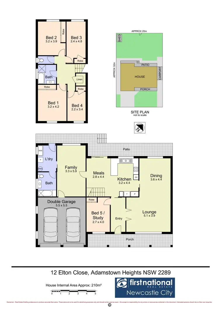 Floorplan of Homely house listing, 12 Elton Close, Adamstown Heights NSW 2289