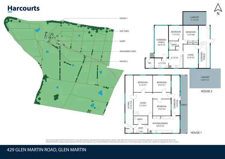 Floorplan of Homely rural property listing, 429 Glen Martin Road, Glen Martin NSW 2321