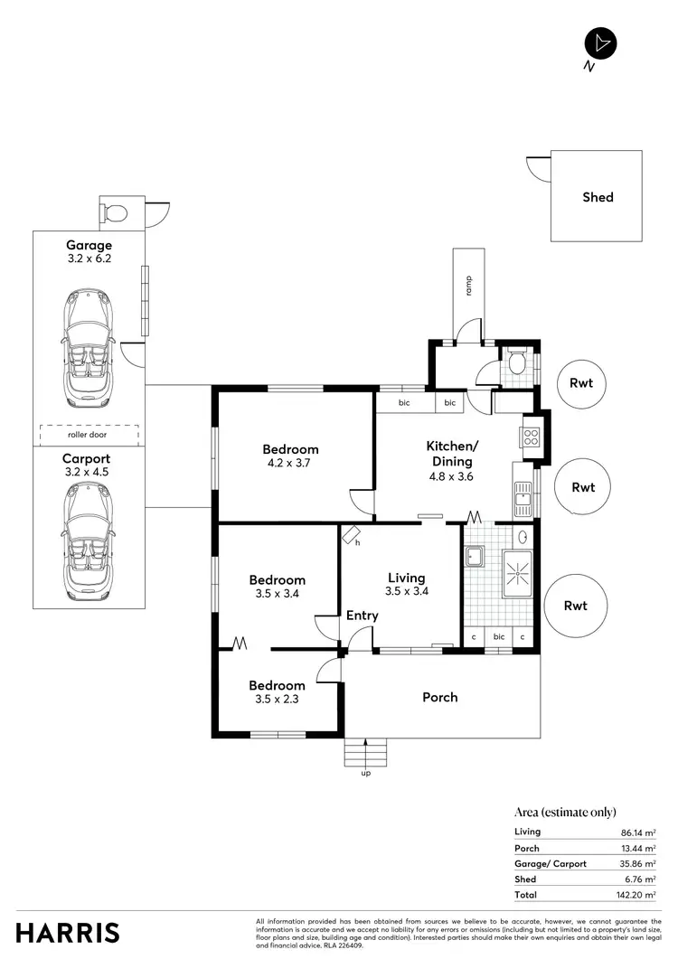 Floorplan of Homely house listing, 22 Railway Avenue, Bridgewater SA 5155