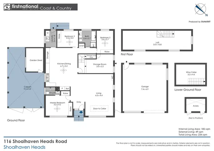 Floorplan of Homely house listing, 116 Shoalhaven Heads Road, Shoalhaven Heads NSW 2535