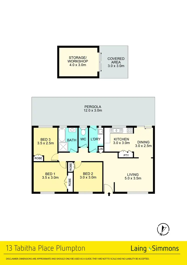 Floorplan of Homely house listing, 13 Tabitha Place, Plumpton NSW 2761