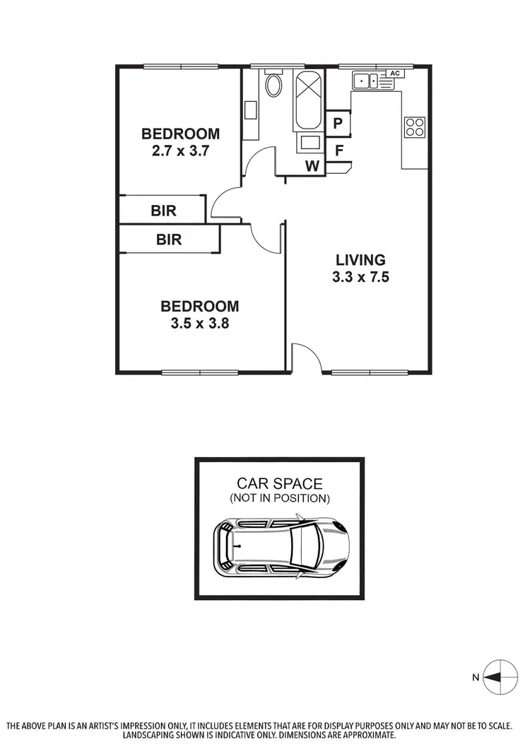 Floorplan of Homely apartment listing, 12/116 Arthurton Road, Northcote VIC 3070