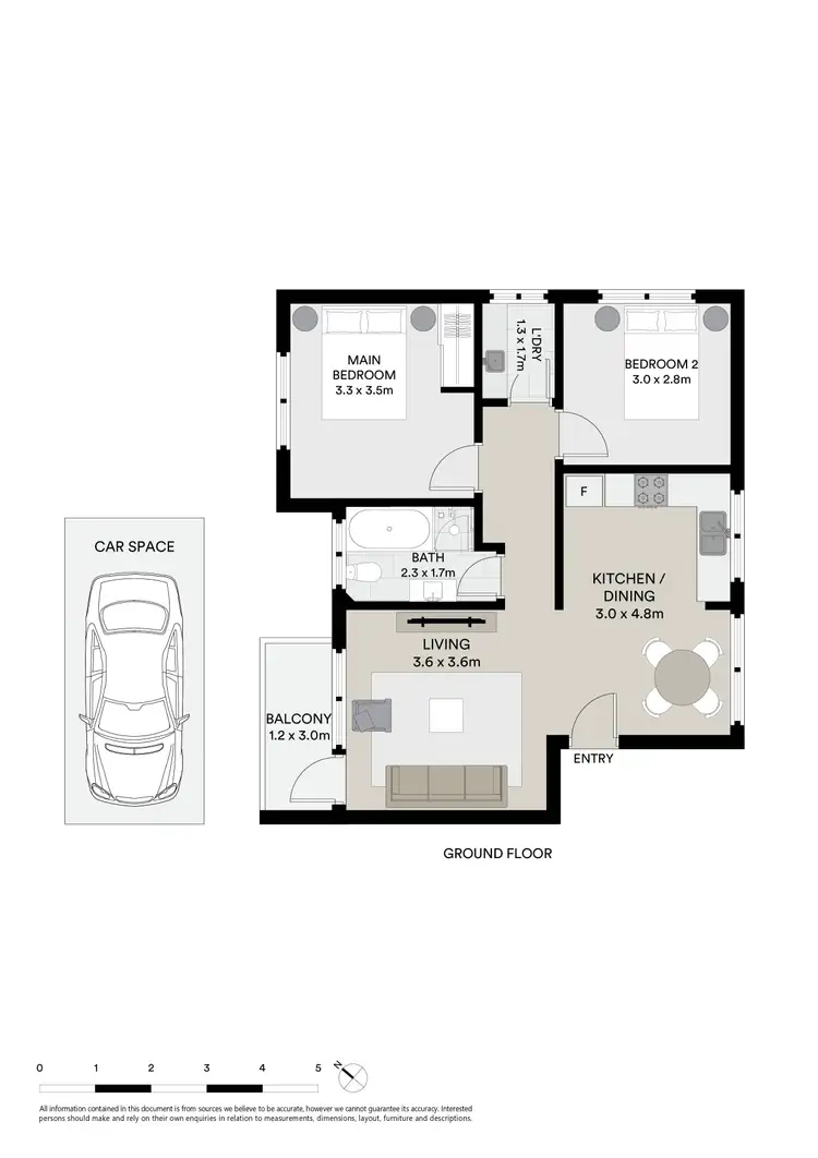 Floorplan of Homely apartment listing, 1/25 Stoddart Street, Roselands NSW 2196