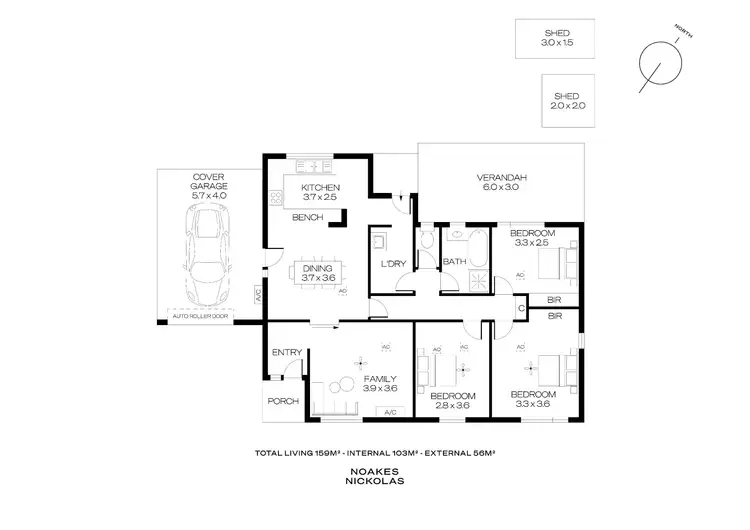 Floorplan of Homely house listing, 1 Oldenburg Court, Noarlunga Downs SA 5168