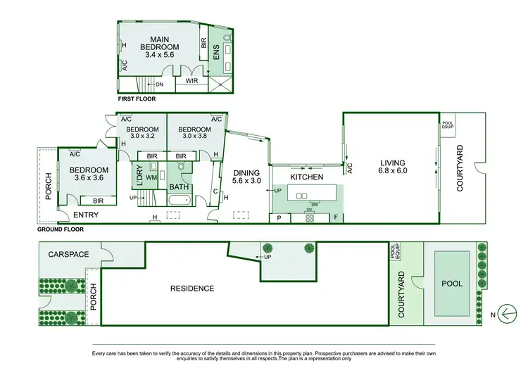 Floorplan of Homely house listing, 20 Gordon Grove, Malvern VIC 3144