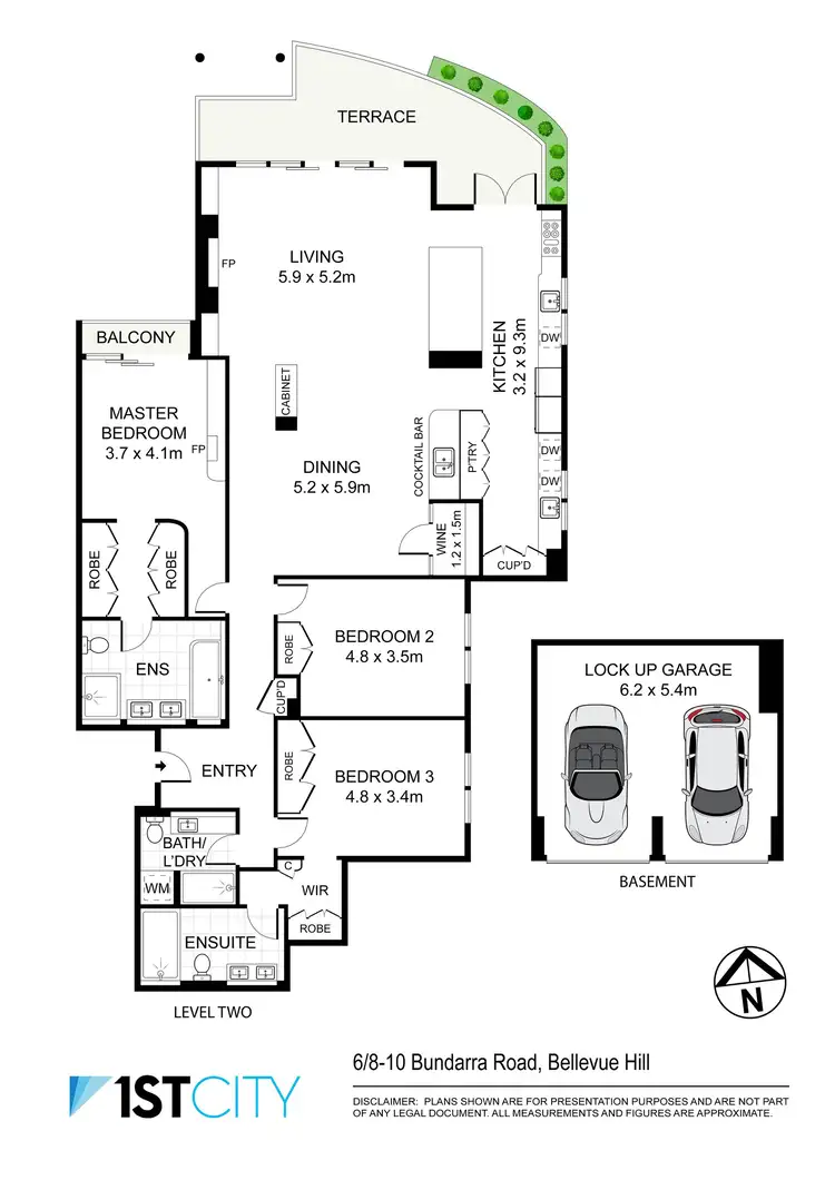 Floorplan of Homely apartment listing, 6/8-10 Bundarra Road, Bellevue Hill NSW 2023